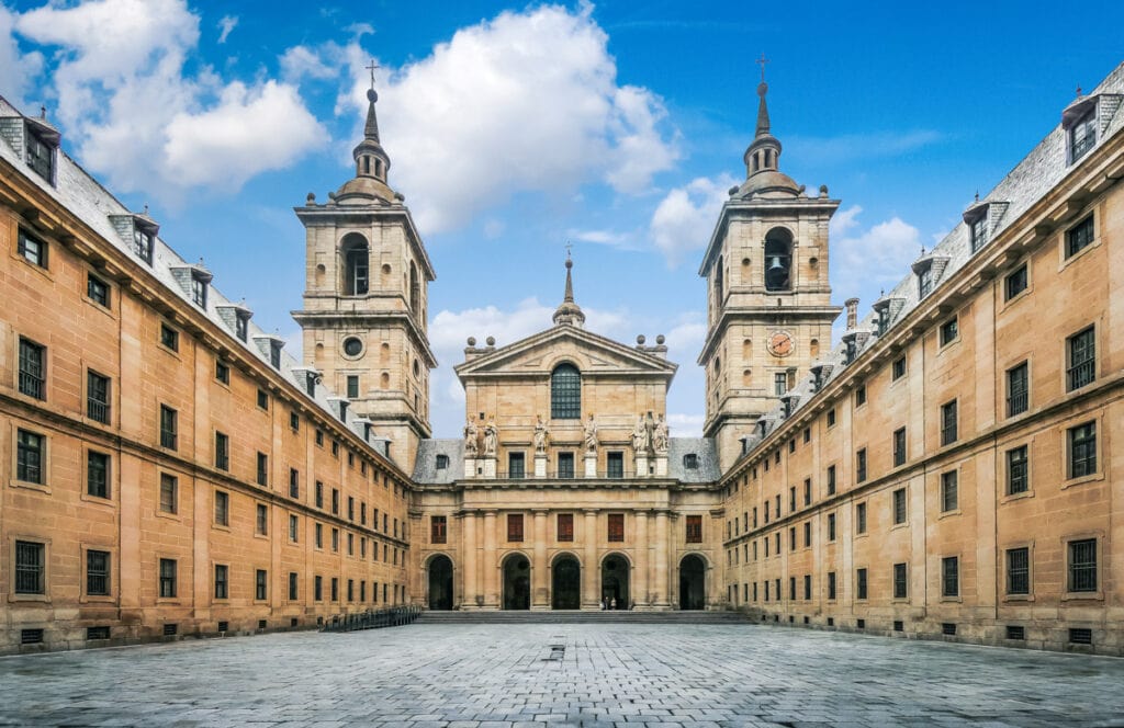El Escorial near Madrid, Spain is one of the best day trips from Madrid you can do!