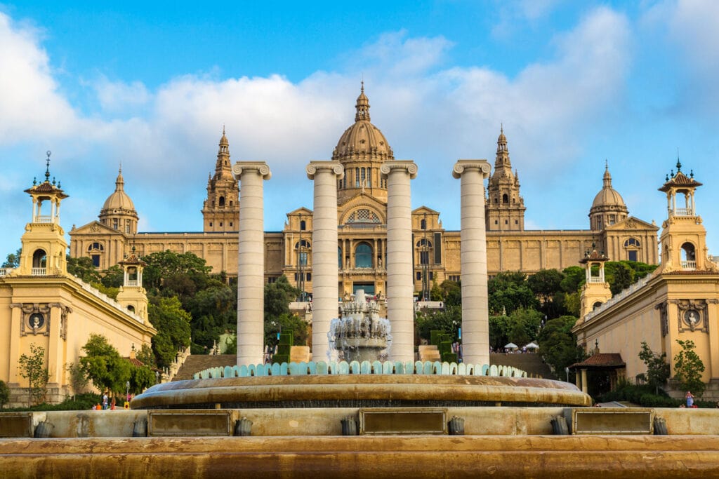 Museu Nacional d'Art de Catalunya in Barcelona, Spain