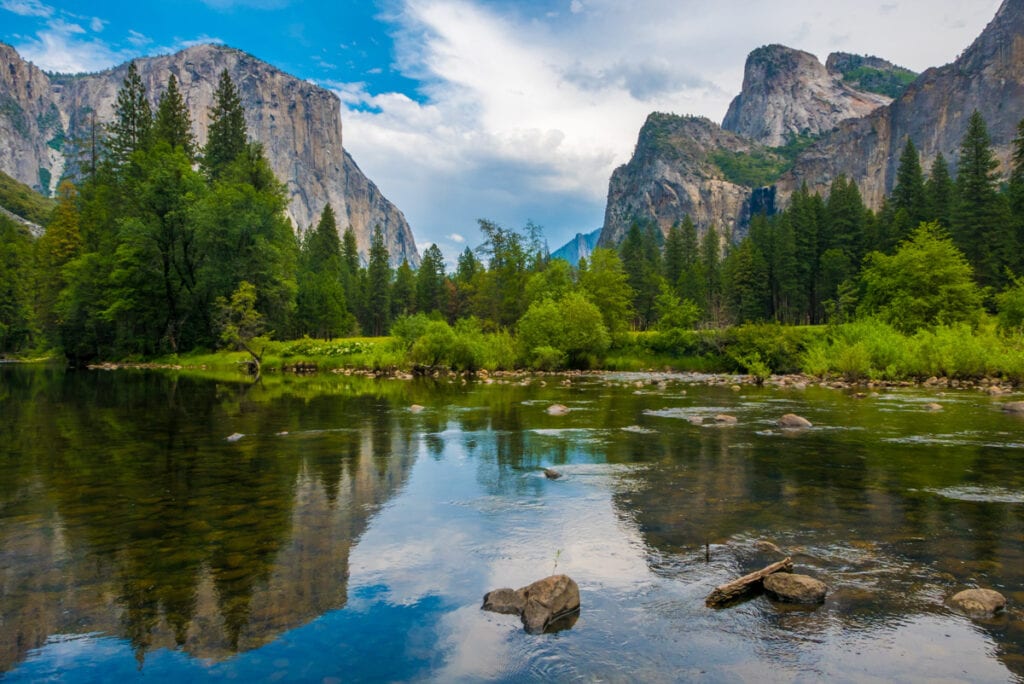 Yosemite Valley View, California
