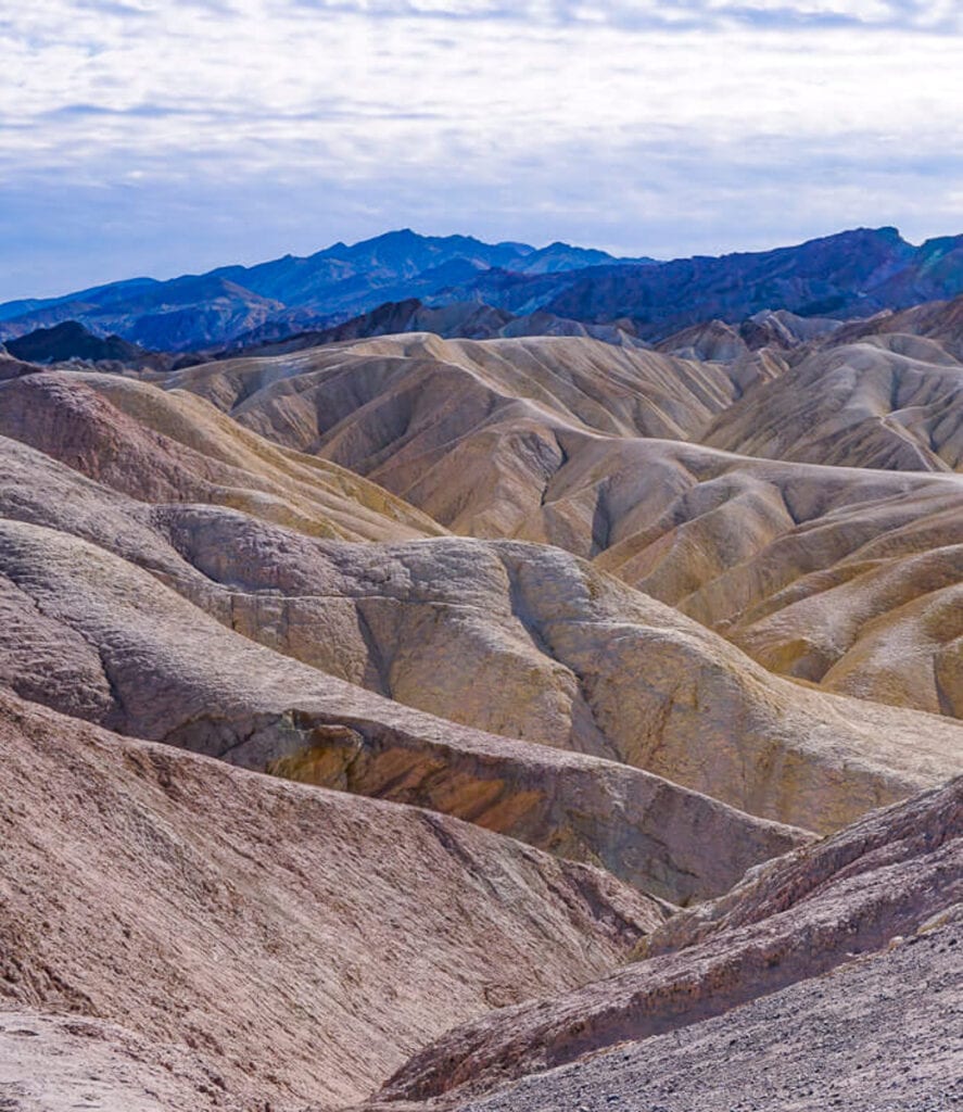 Zabriskie Point Death Valley National Park California USA