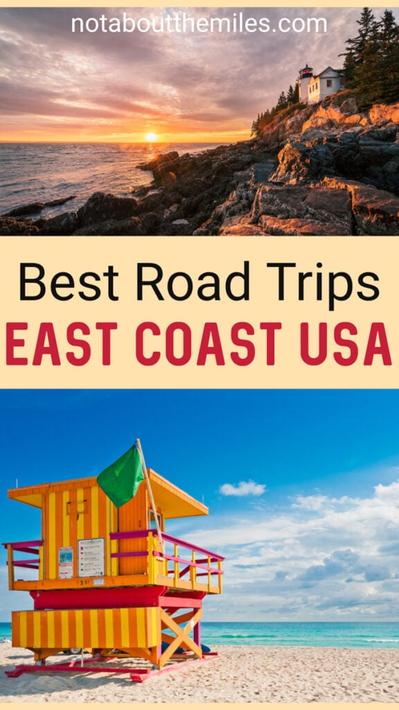 Discover the most epic road trips on the US East Coast, from the Blue Ridge Parkway, to New England, to the Florida Keys. Plus, best time to go!