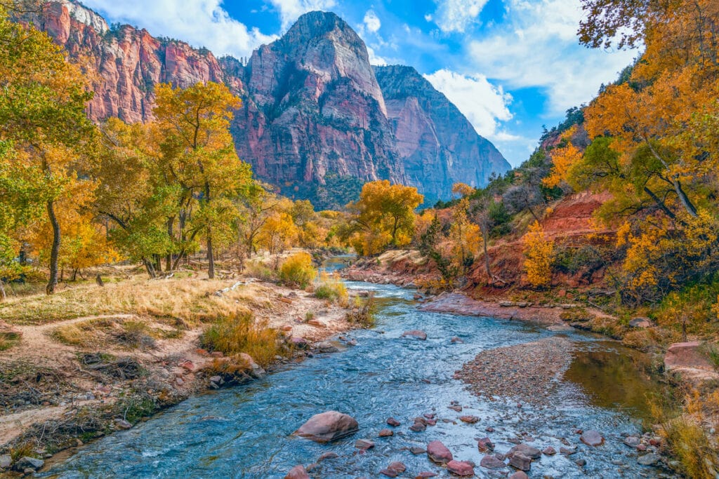 Zion NP in the Fall
