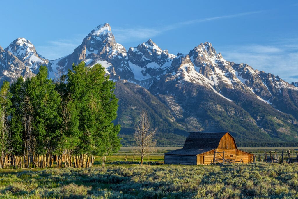 Barn in Grand Teton National Park, Wyoming