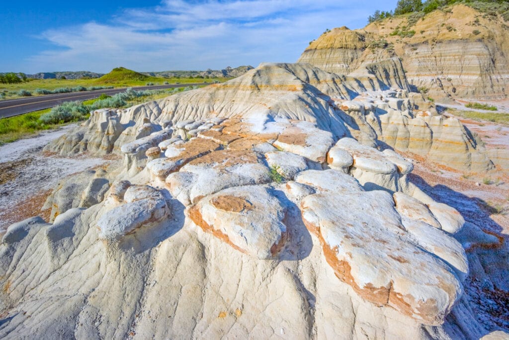 Badlands in Theodore Roosevelt National Park, North Dakota