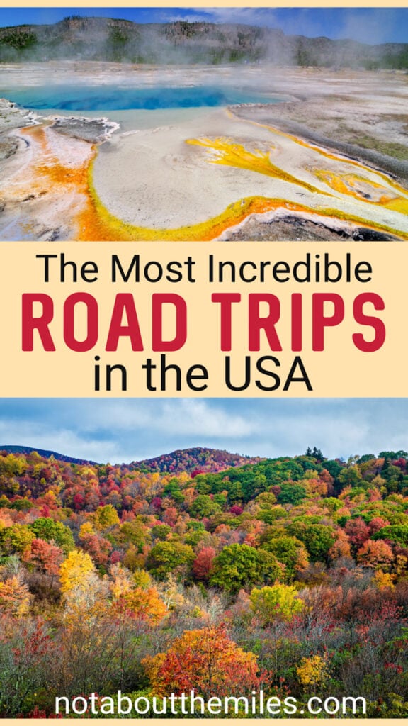 Discover the most epic road trips in the USA from the Blue Ridge Parkway and the Pacific Coast Highway to the New England Coast and the Florida Keys. 