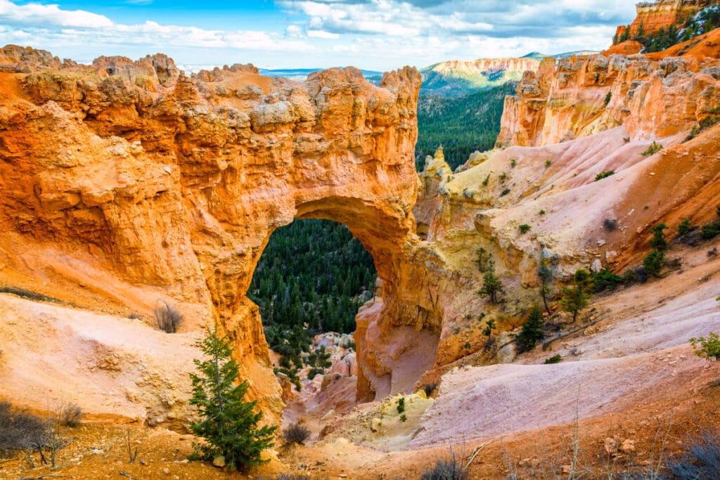 Natural Bridge in Bryce Canyon National Park, Utah