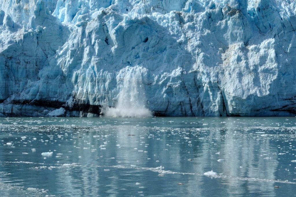 Margerie Glacier in Glacier Bay National Park, Alaska