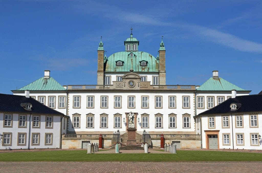 Fredensborg Palace in Fredensborg, Denmark