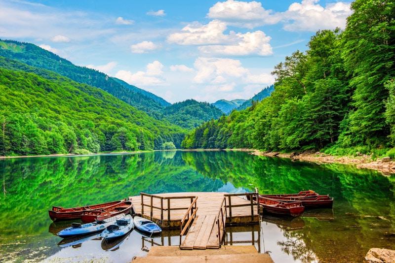 Lake Biograd in Biogradska National Park, Montenegro