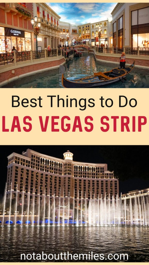 Discover the top experiences along the famous Las Vegas Strip, from riding the High Roller to watching the Bellagio Fountain show and more!