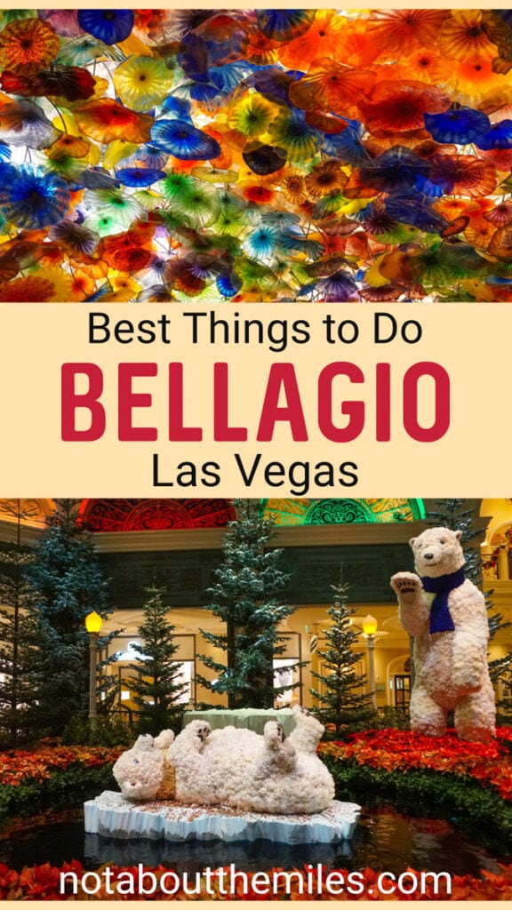 Discover all the fun things to do at Bellagio Las Vegas. The famous resort is home to the Fountains of Bellagio show, the Bellagio Conservatory and more!