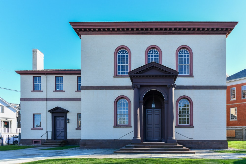 The Touro Synagogue in Newport, RI
