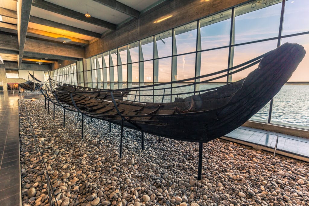 Viking Ship Museum in Roskilde Denmark