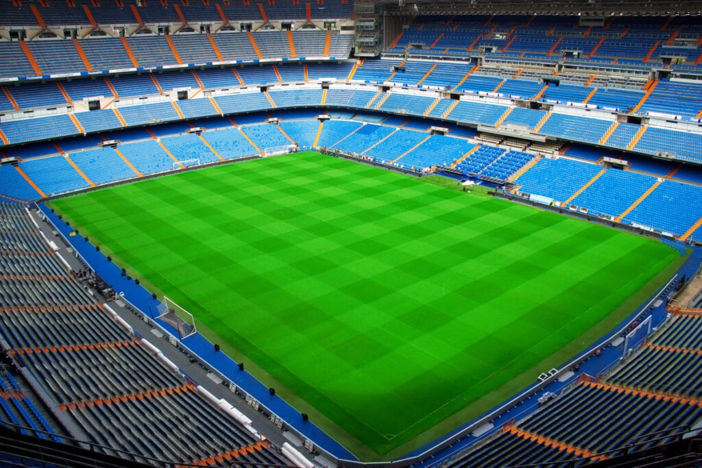 Bernabeu Stadium Madrid Spain