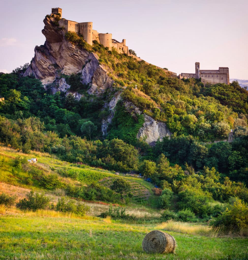 Castello di Roccascalegna in Abruzzo, Italy