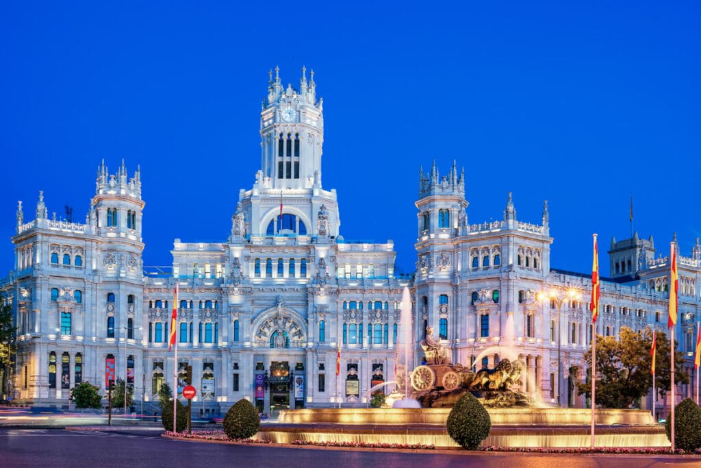 Cibeles Plaza, Madrid, Spain