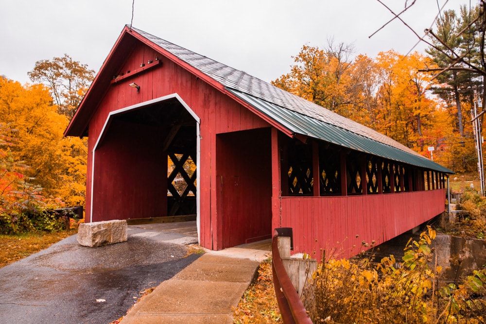 Creamery Covered Bridge in Brattleboro, Vermont
