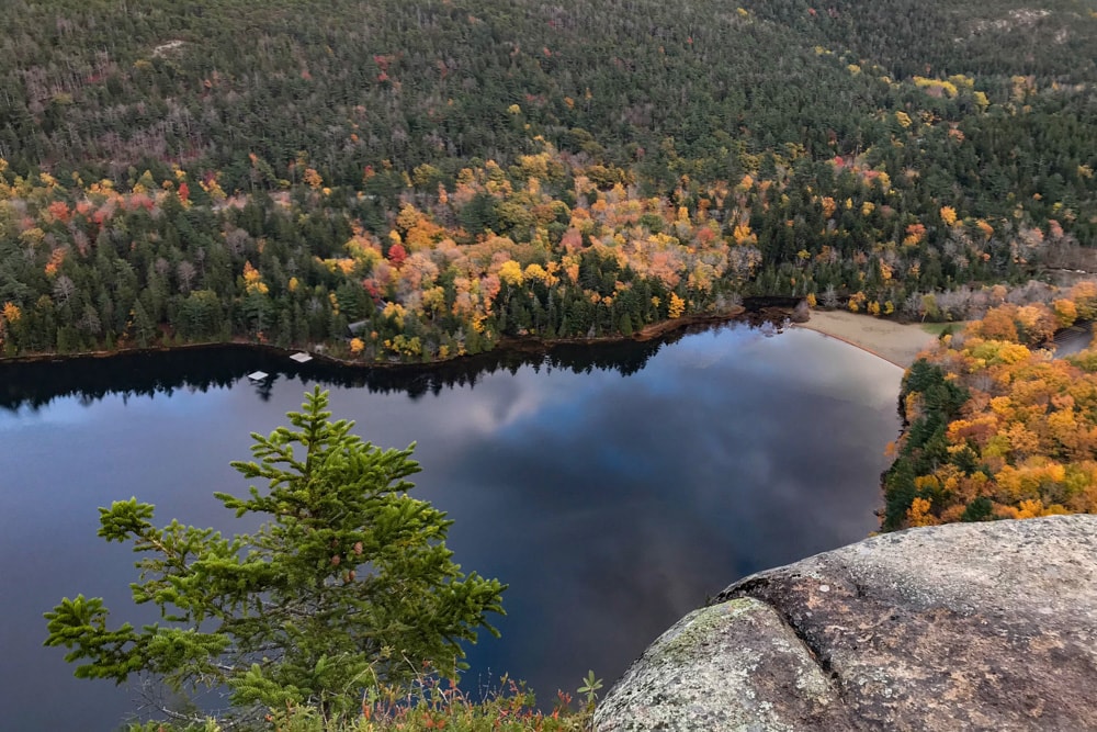 Echo Lake in Acadia National Park, Maine