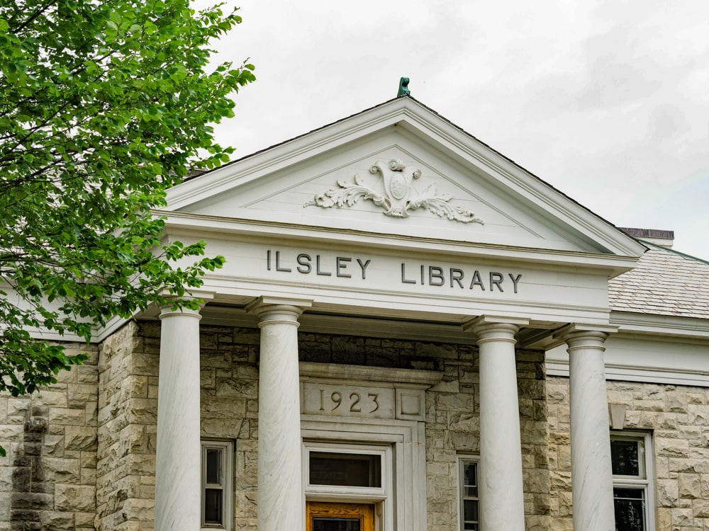 Ilsley library in Middlebury Vermont