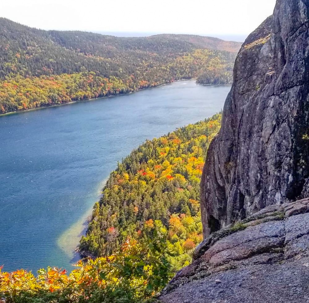 The Jordan Cliffs Trail in Acadia National Park in Maine