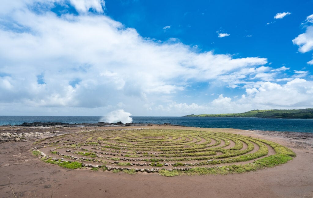 Makaluapuna Point in Maui, Hawaii