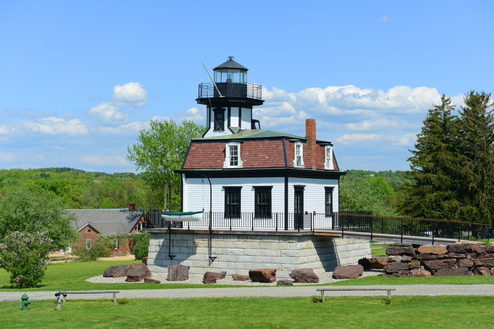 Colchester Reef Light at the Shelburne Museum in Vermont