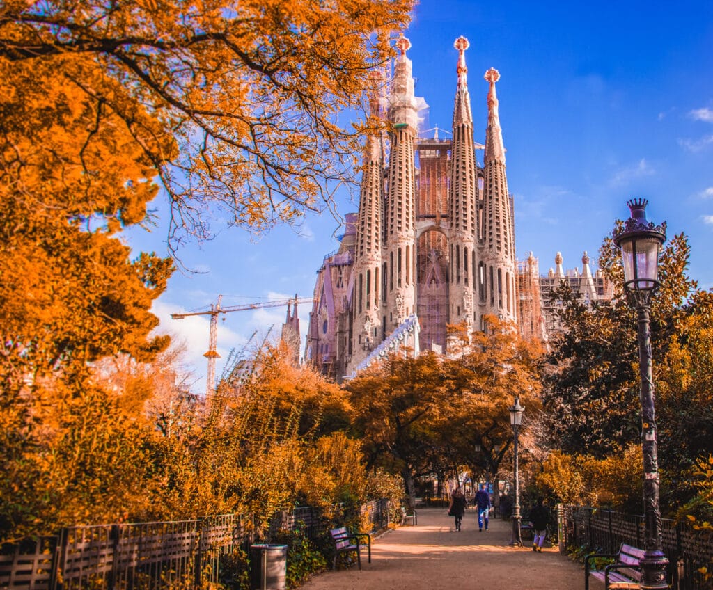 The Sagrada Familia in Barcelona, Spain, is a must on any Barcelona itinerary.