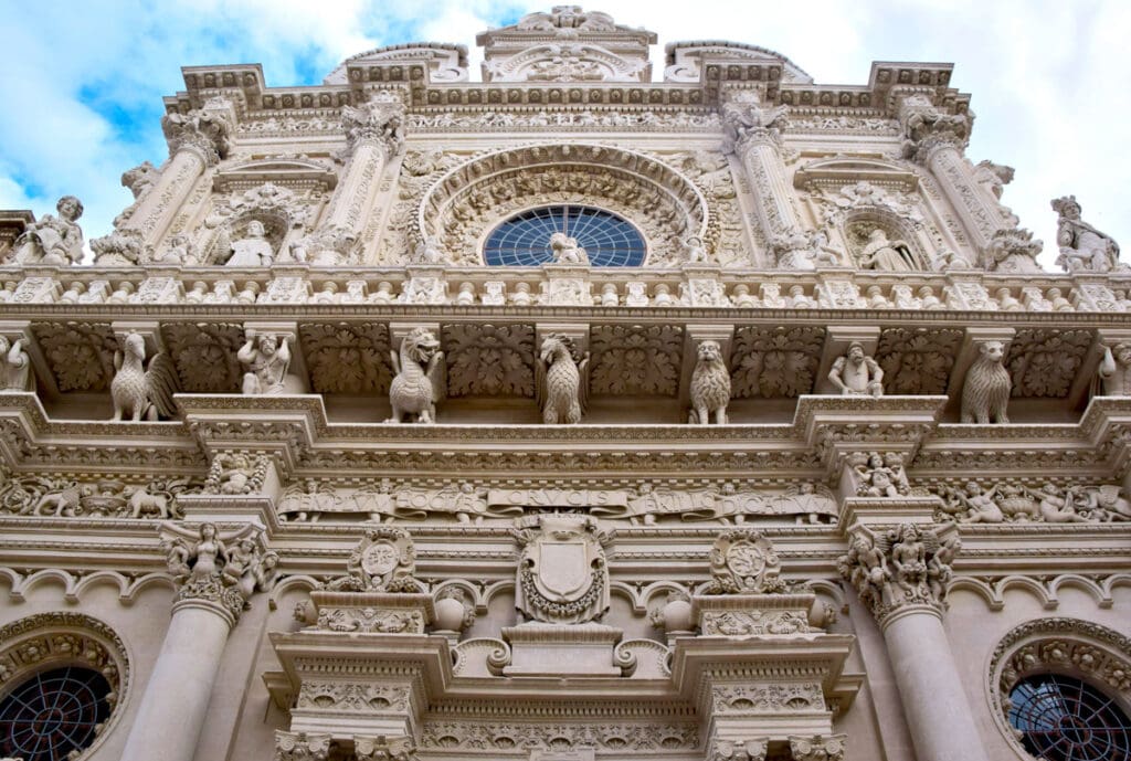 Santa Croce Cathedral in Lecce, Italy
