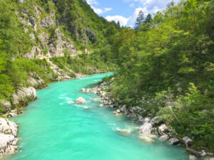 Visiting the Soca River Valley is a must on any Slovenia itinerary!