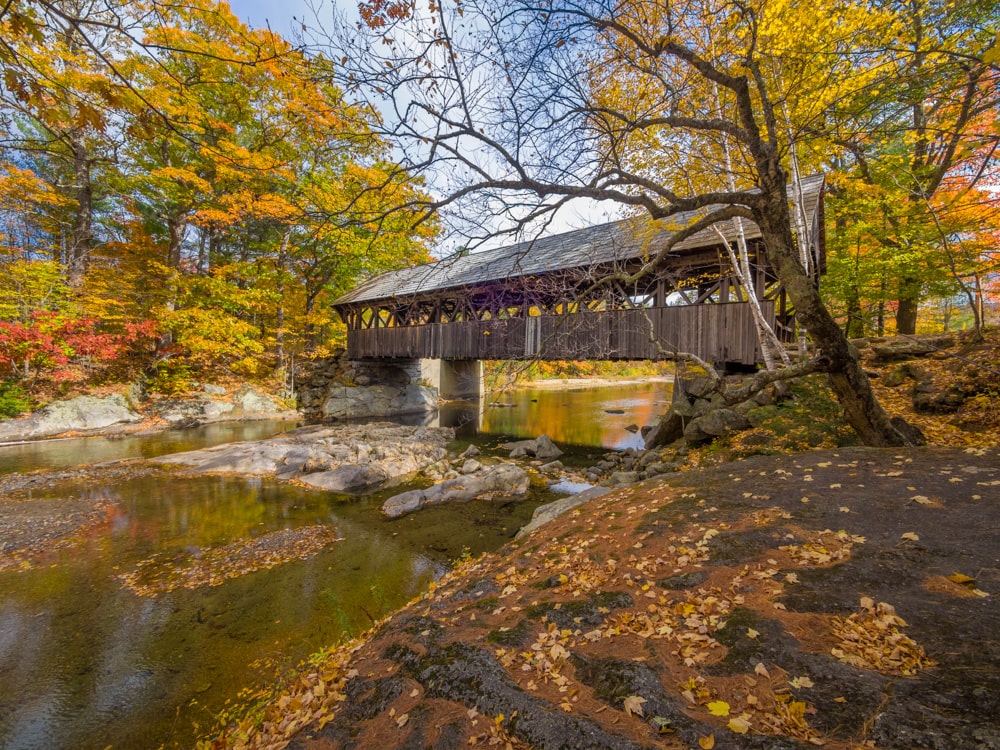 Sunday River Covered Bridge, Bethel, Maine