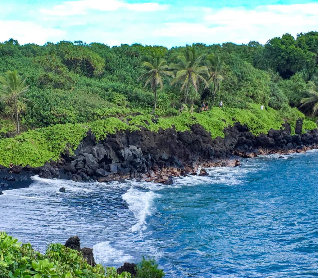 Wai'anapanapa State Park is a must-stop spot on the Road to Hana in Maui.