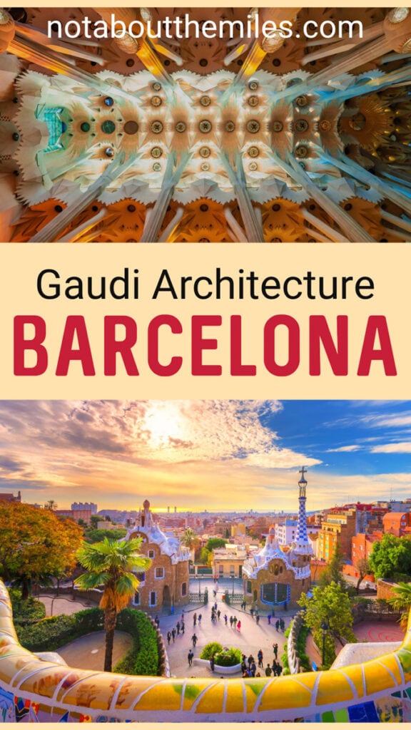 Discover the best of gaudi's architecture in Barcelona -- how to visit La Sagrada Familia, Park Guell and more.