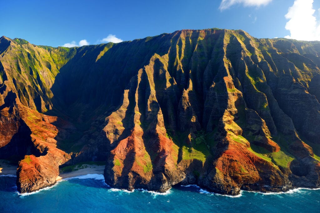 Cruising the Na Pali Coast of Kauai is one of the best things to do in Hawaii.