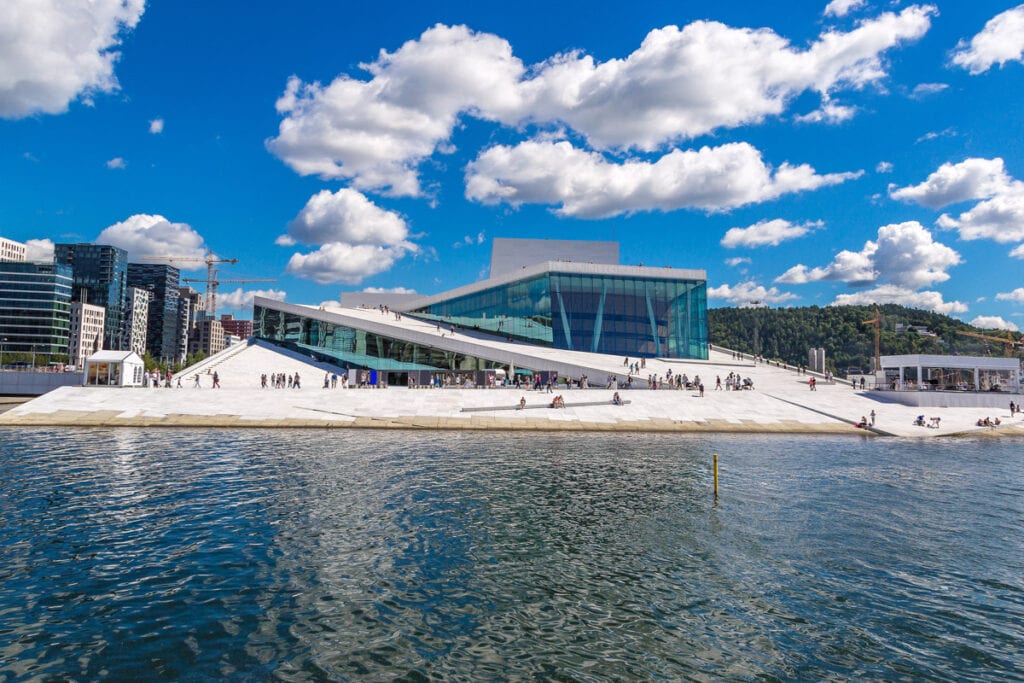 Opera House in Oslo Norway