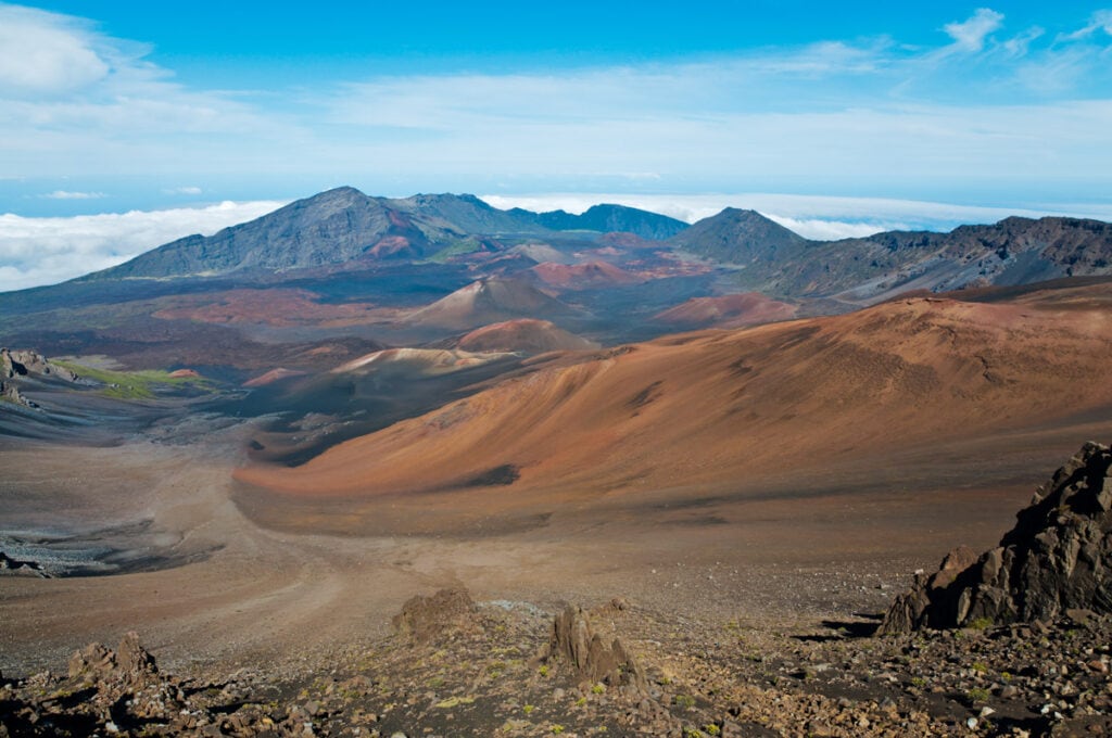 Exploring the Haleakala Crater is one of the top things to do in Maui.