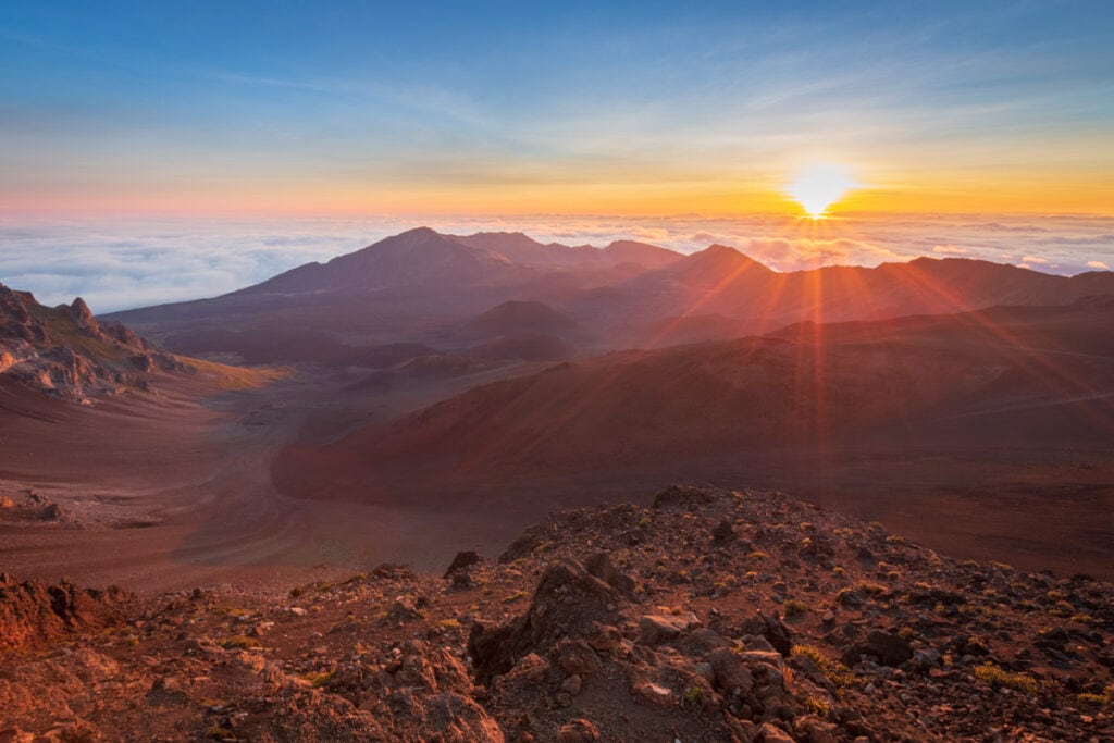 Sunrise at Haleakala is one of the bucket-list experiences in Maui.