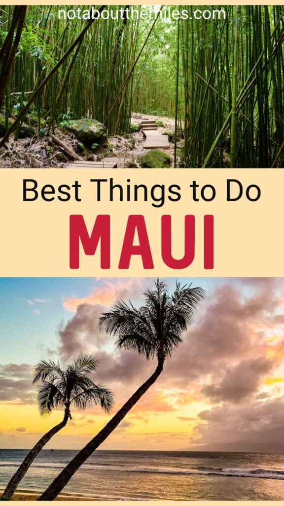 Discover the best things to do in Maui, Hawaii! Haleakala National Park, Makena Beach, the Road to Hana, Kaanapali Beach, Snorkeling at Molokini, more!