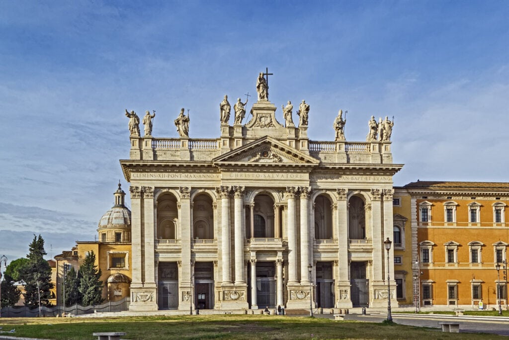 Basilica di San Giovanni in Laterano in Rome Italy