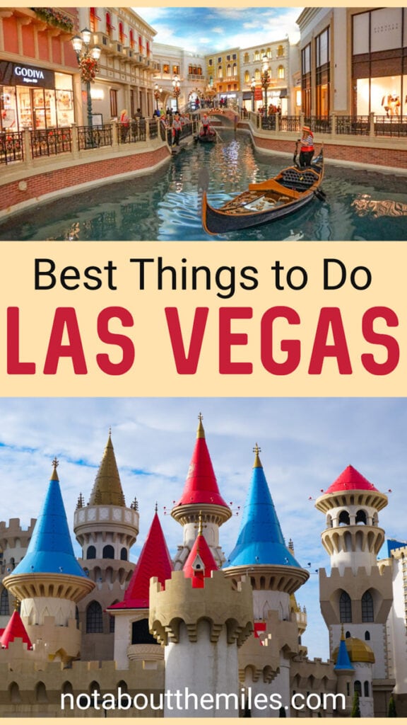 Discover the very BEST things to do in Las Vegas, aside from gambling and partying! Shows, dining, thrilling experiences, and sightseeing await!