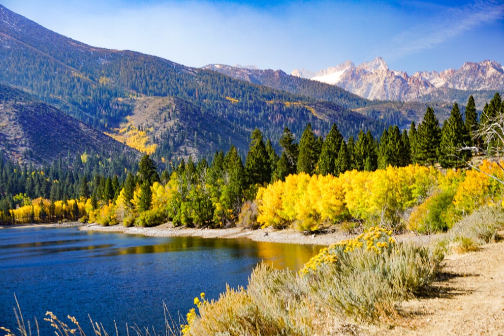 Twin Lakes, Bridgeport, along the Eastern Sierra in the fall