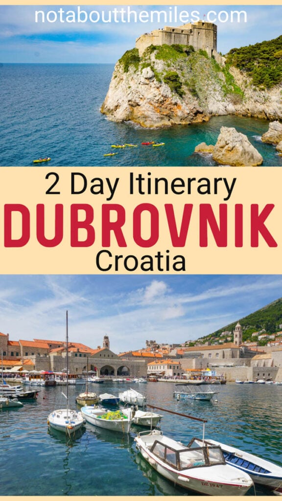 Discover the BEST 2 days in Dubrovnik itinerary! Things to do in the Old Town, plus where to stay and places to eat. 