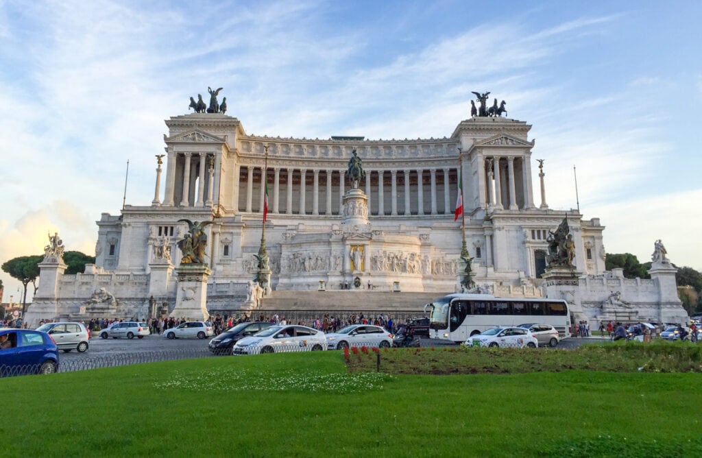 Altar of the Fatherland in Rome, Italy