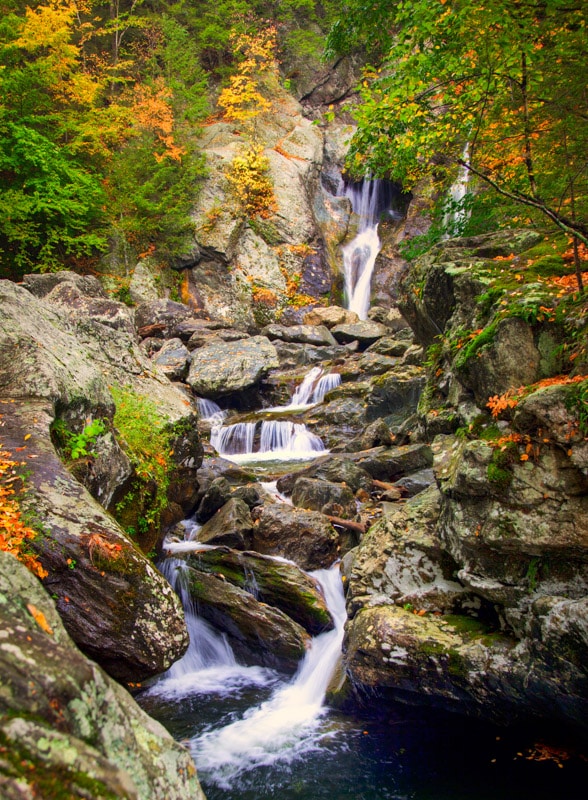 Bash Bish falls in the Berkshires, MA