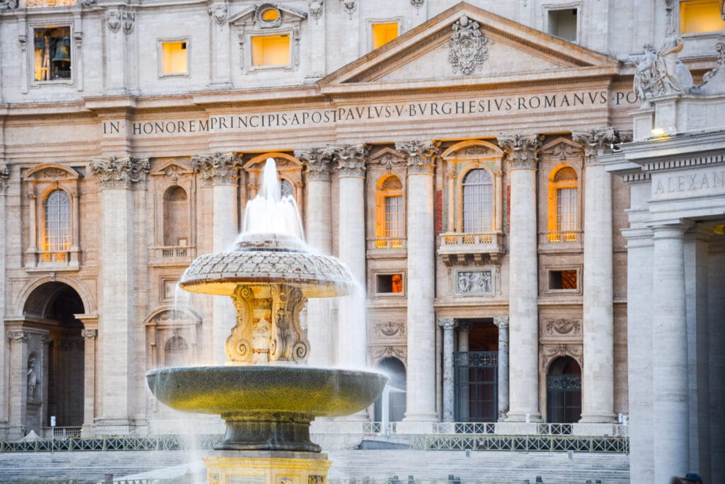 Bernini's Fountain, Saint Peter's Square, Vatican City