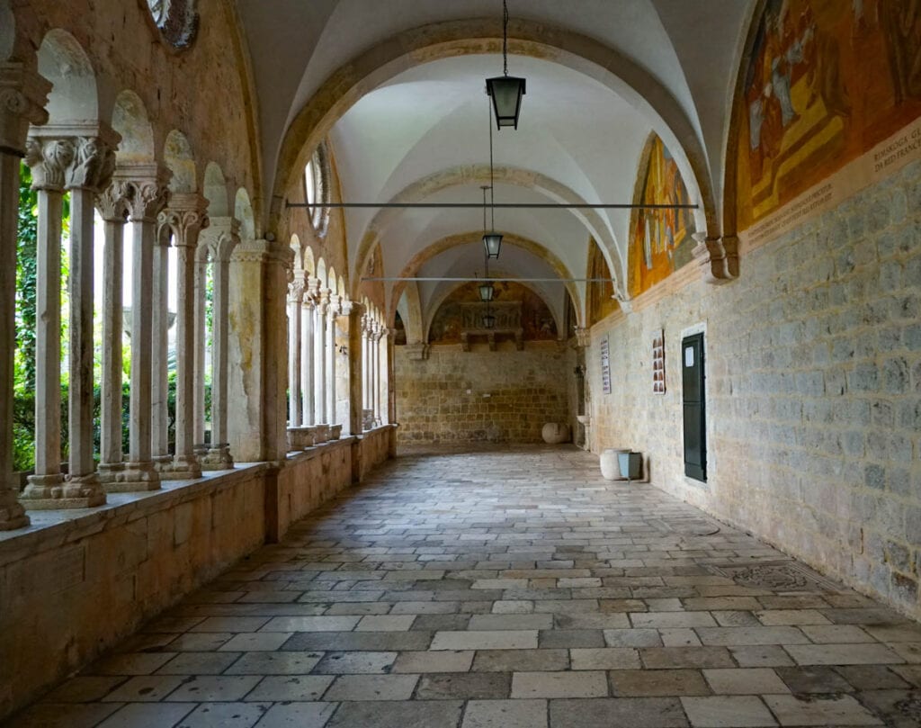 Cloister Franciscan Monastery Dubrovnik Croatia