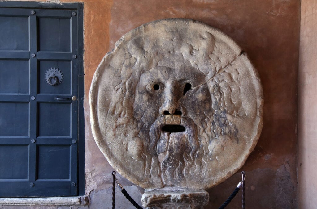  Mouth of Truth in Rome, Italy