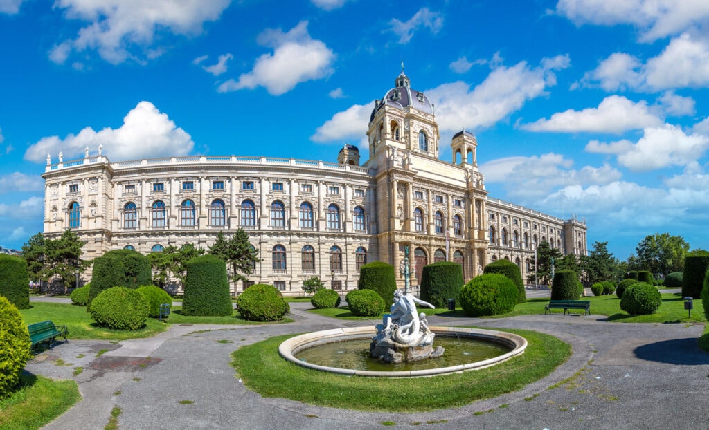 Natural History Museum in Vienna Austria