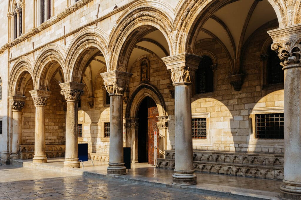 The Rector's Palace in Old Town Dubrovnik, Croatia