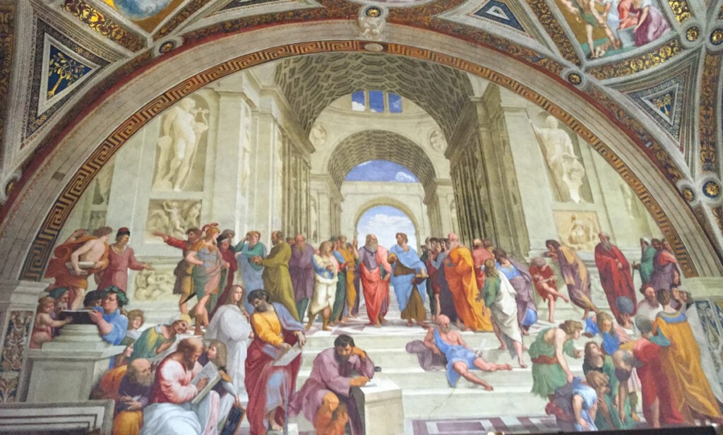 Raphael's School of Athens at the Vatican Museums