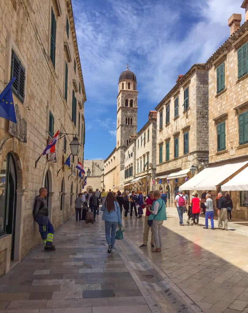 Stradun Dubrovnik Old Town Croatia